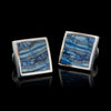 Men's Blue Mammoth Duo Cufflinks - CL MTBL-William Henry-Renee Taylor Gallery