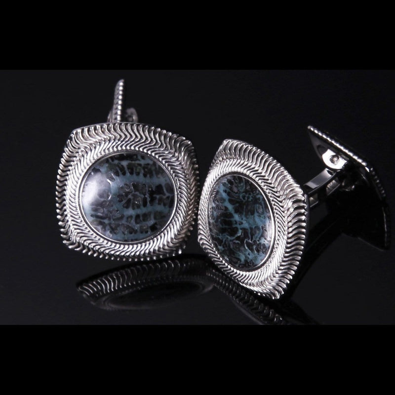 Men's CL2-3 Coral Cufflinks - CL2-3-William Henry-Renee Taylor Gallery
