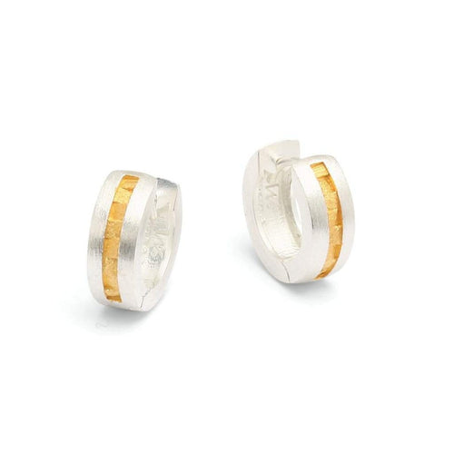Clami Creole Bicolor Earrings - 18110584-Bernd Wolf-Renee Taylor Gallery