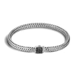 Classic Chain Extra Small Black Sapphire Bracelet - BBS96002BLS-John Hardy-Renee Taylor Gallery