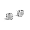 Classic Chain Diamond Pavé Stud Earring - EBP92372DI-John Hardy-Renee Taylor Gallery