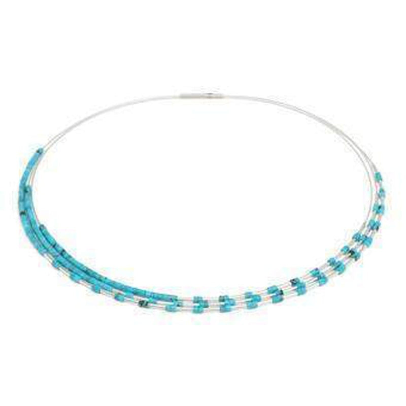 Clea Turquoise Necklace - 85375254-Bernd Wolf-Renee Taylor Gallery