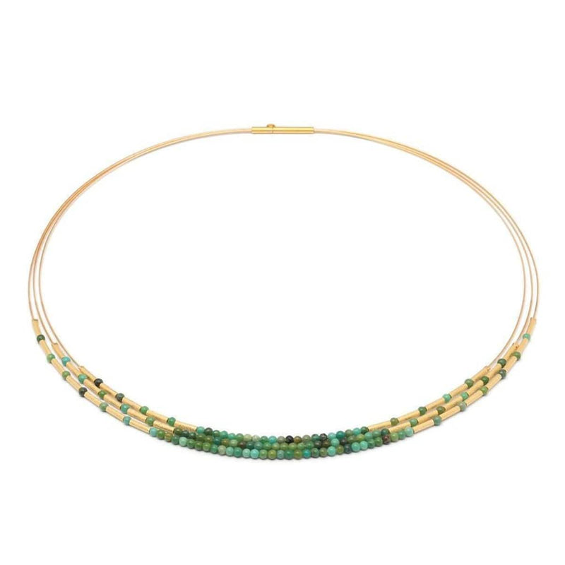 Clema Green Turquoise Necklace - 85219356-Bernd Wolf-Renee Taylor Gallery