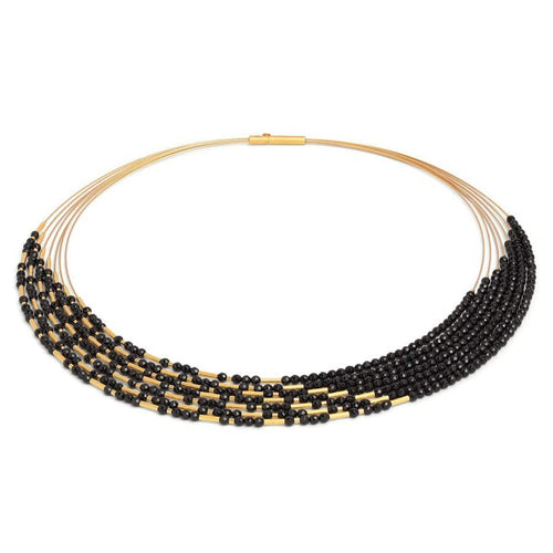 Cliascala Black Spinel Necklace - 85371496-Bernd Wolf-Renee Taylor Gallery