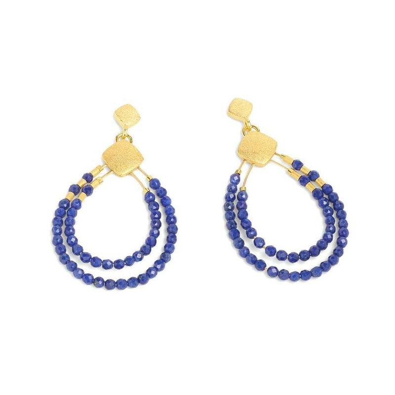 Clini Lapis Lazuli Earrings - 15576236-Bernd Wolf-Renee Taylor Gallery