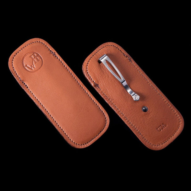 High Grade Knife Leather ClipCase© - C15 SHEATH-William Henry-Renee Taylor Gallery
