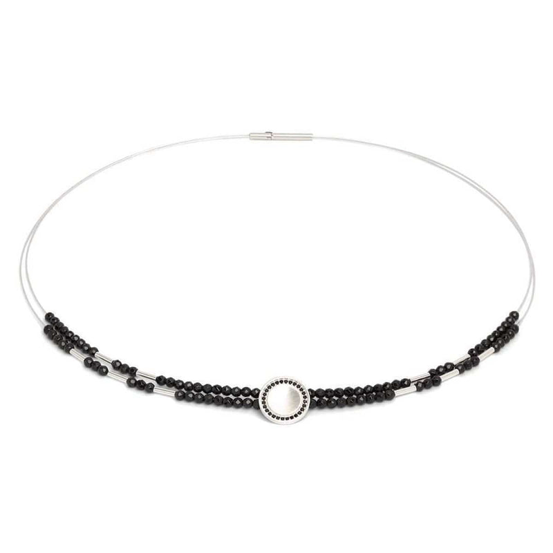 Corelli Black Spinel Necklace - 85221494-Bernd Wolf-Renee Taylor Gallery