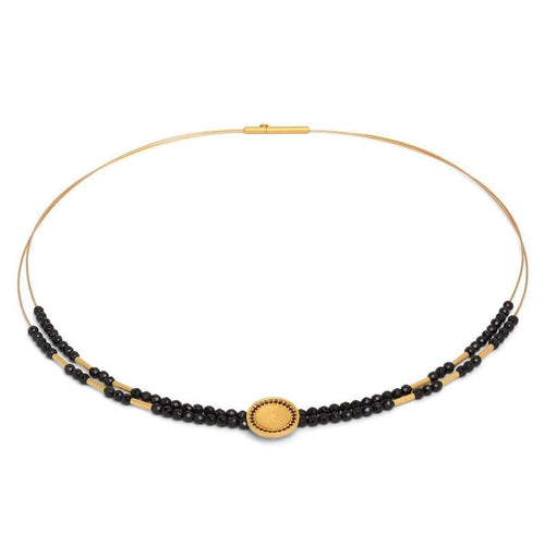 Corelli Black Spinel Necklace - 85221496-Bernd Wolf-Renee Taylor Gallery