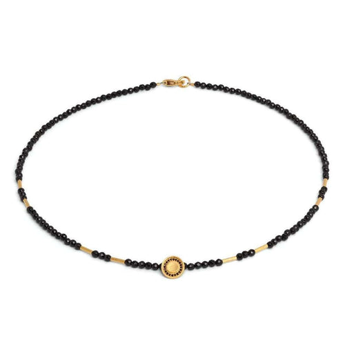 Cory Black Spinel Necklace - 83935496-Bernd Wolf-Renee Taylor Gallery