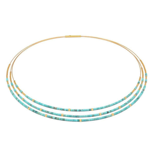 Cubaleni Turquoise Necklace - 83206256-Bernd Wolf-Renee Taylor Gallery
