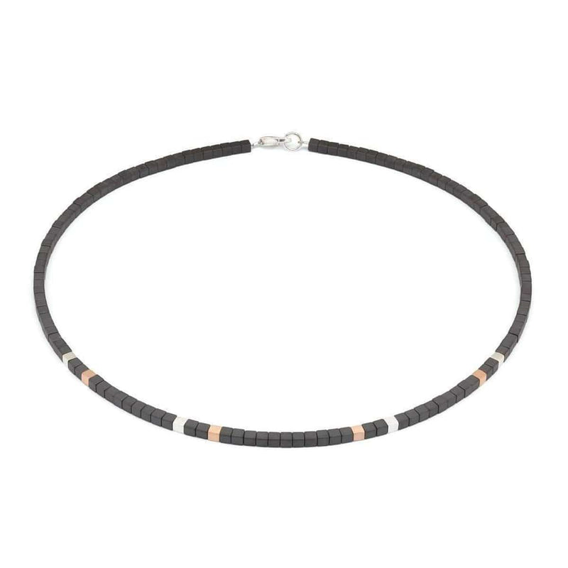 Cubano Hematite Necklace - 84435275-Bernd Wolf-Renee Taylor Gallery