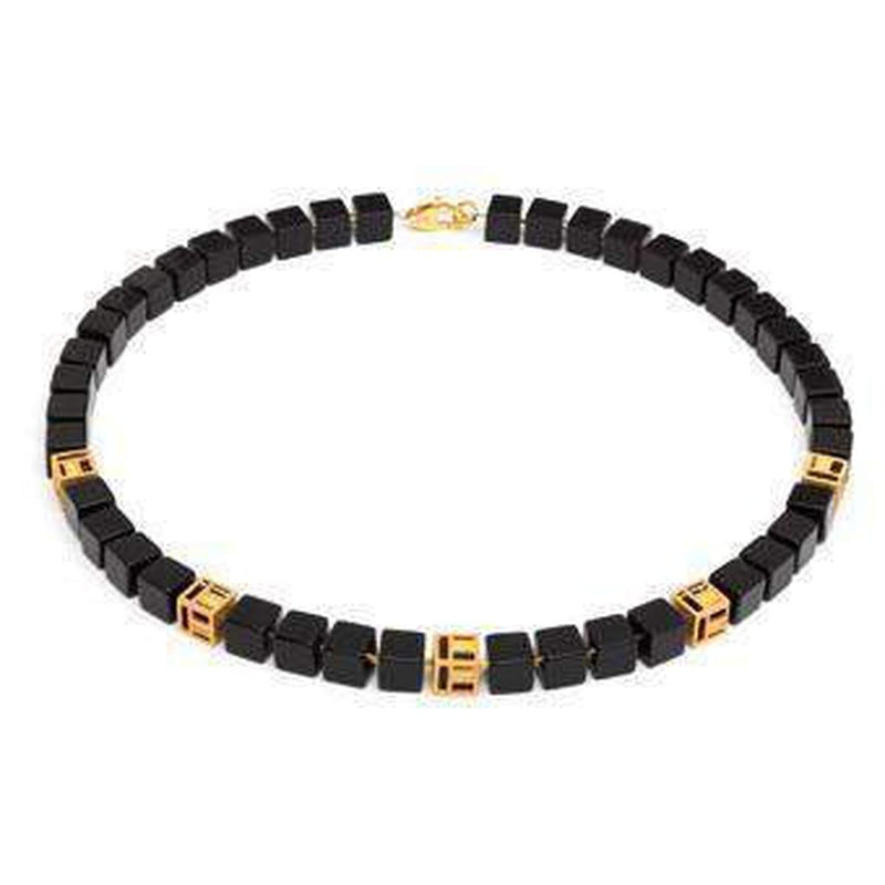 Cubian Onyx Necklace - 84483806-Bernd Wolf-Renee Taylor Gallery