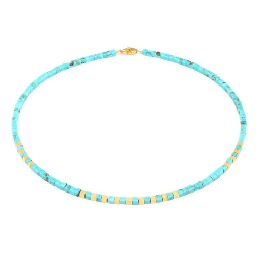 Cubis Turquoise Necklace - 84446256-Bernd Wolf-Renee Taylor Gallery