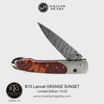Lancet Orange Sunset Limited Edition - B10 ORANGE SUNSET