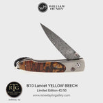 Lancet Yellow Beech Limited Edition - B10 YELLOW BEECH