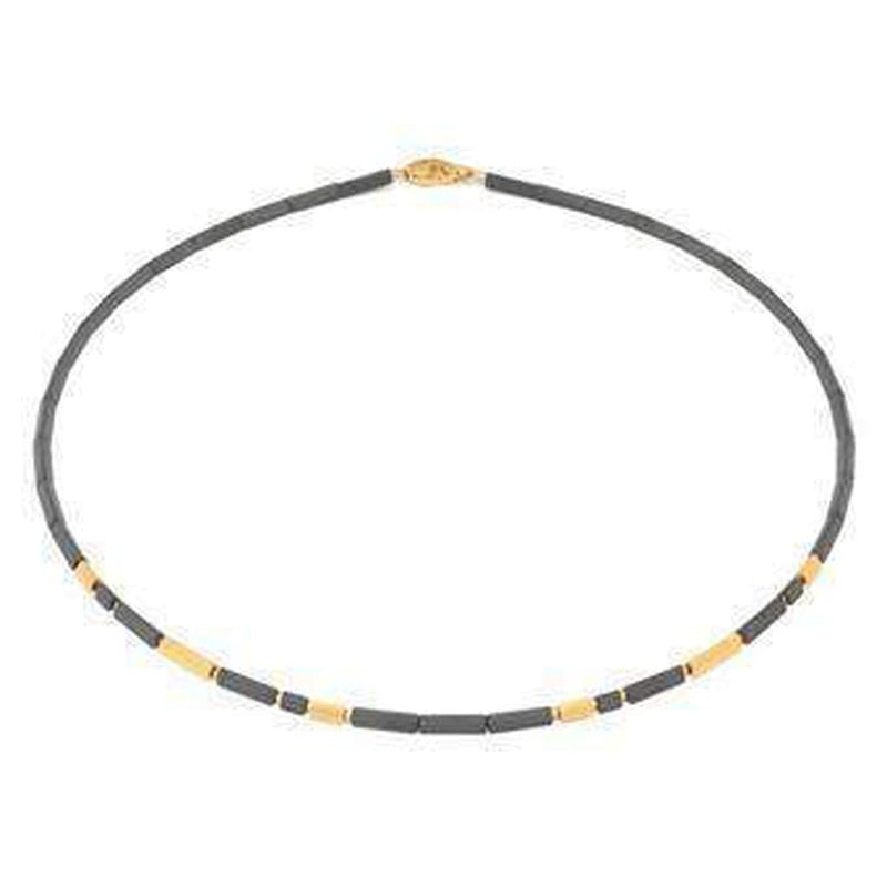 Daina Hematite Necklace - 85718276-Bernd Wolf-Renee Taylor Gallery