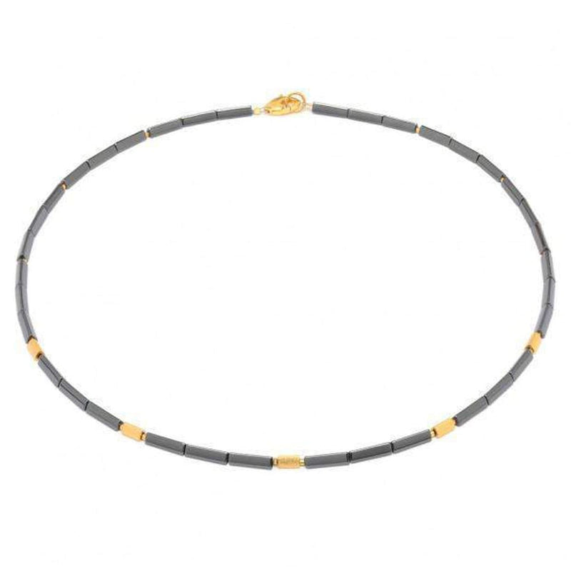 Dalenne Hematite Necklace - 85722206-Bernd Wolf-Renee Taylor Gallery