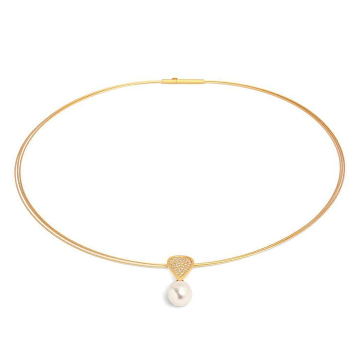 Dania Freshwater Pearl Necklace - 87146656-Bernd Wolf-Renee Taylor Gallery