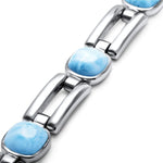 Del Mar Bracelet- Bdelm00-00-Marahlago Larimar-Renee Taylor Gallery