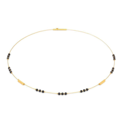 Demasta Black Spinel Necklace - 85160496-Bernd Wolf-Renee Taylor Gallery