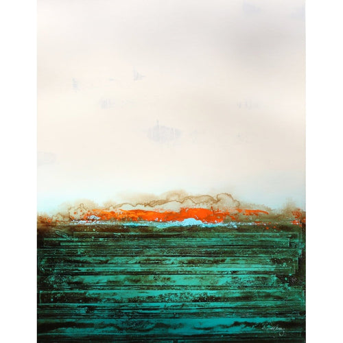 "Distant Indo Orange"-Dennis Smith Carney-Renee Taylor Gallery