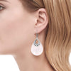 Dot Silver Mother of Pearl Earrings - EBS3909MOP-John Hardy-Renee Taylor Gallery