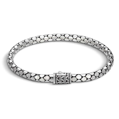 Dot Silver Small Chain Bracelet - BB34386-John Hardy-Renee Taylor Gallery
