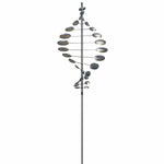 Double Helix Horizontal - Stainless Steel-Lyman Whitaker-Renee Taylor Gallery