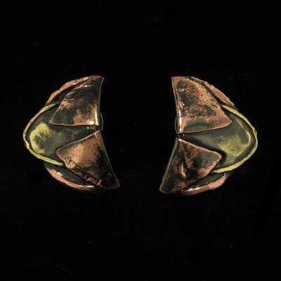 E002 Earrings-Creative Copper-Renee Taylor Gallery