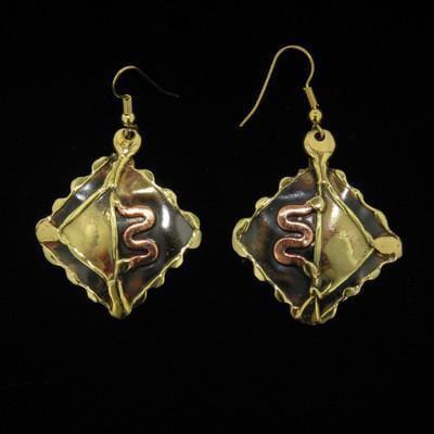E008 Earrings-Creative Copper-Renee Taylor Gallery