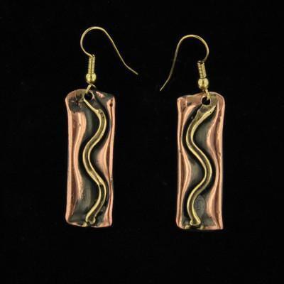 E107 Earrings-Creative Copper-Renee Taylor Gallery