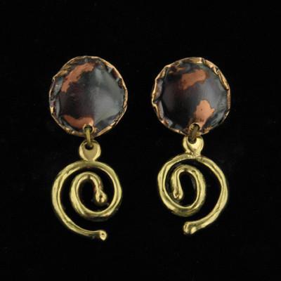 E109 Earrings-Creative Copper-Renee Taylor Gallery