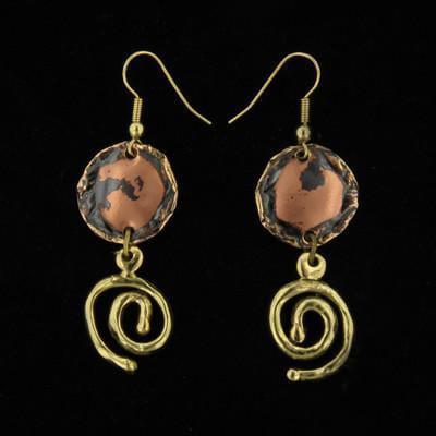 E109 Earrings-Creative Copper-Renee Taylor Gallery