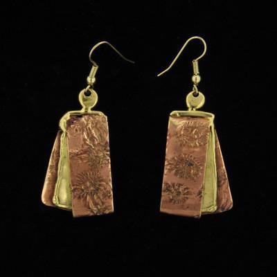 E120 Earrings-Creative Copper-Renee Taylor Gallery