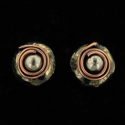 E179 Earrings-Creative Copper-Renee Taylor Gallery