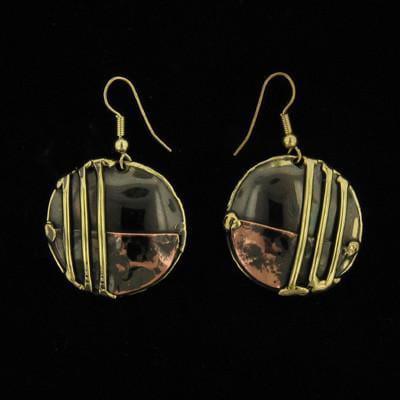 E190 Earrings-Creative Copper-Renee Taylor Gallery