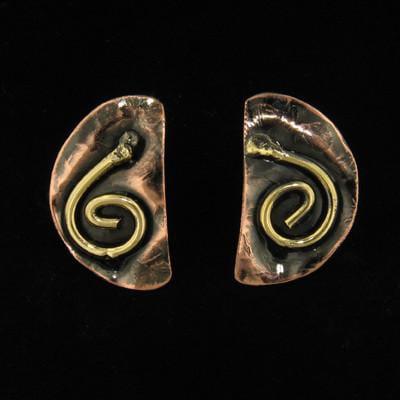 E196 Earrings-Creative Copper-Renee Taylor Gallery