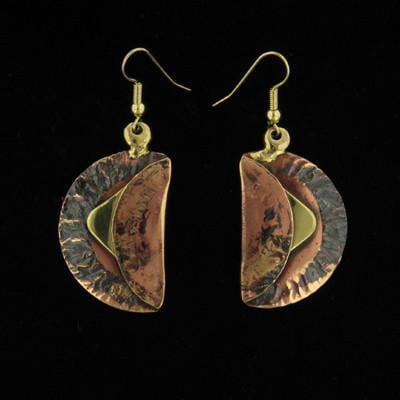 E274 Earrings-Creative Copper-Renee Taylor Gallery