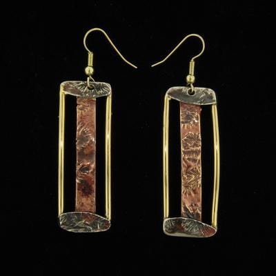 E294 Earrings-Creative Copper-Renee Taylor Gallery