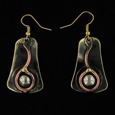 E308 Earrings-Creative Copper-Renee Taylor Gallery