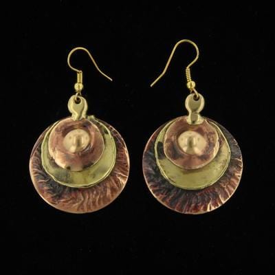 E536 Earrings-Creative Copper-Renee Taylor Gallery