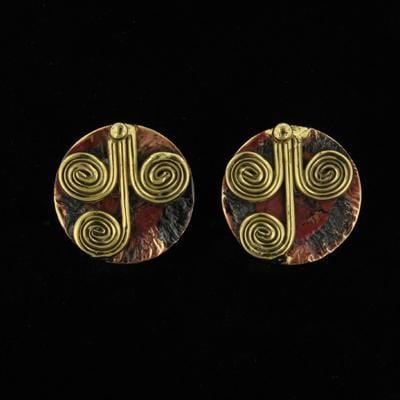 E824 Earrings-Creative Copper-Renee Taylor Gallery