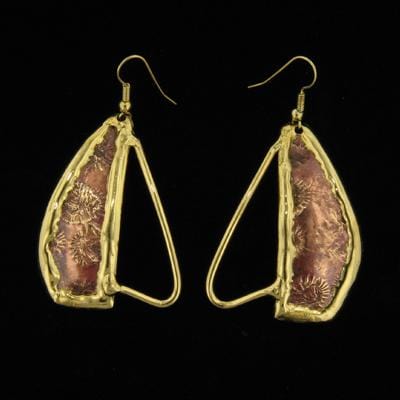 E829pk Earrings-Creative Copper-Renee Taylor Gallery