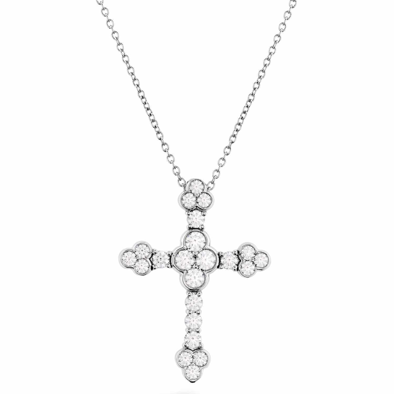 Effervescence Diamond Cross Pendant - HFPEPPCR01108W Effervescence Diamond Cross Pendant - HFPEPPCR01108W