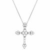 Effervescence Diamond Cross Pendant - HFPEPPCR01108W-Hearts on Fire-Renee Taylor Gallery