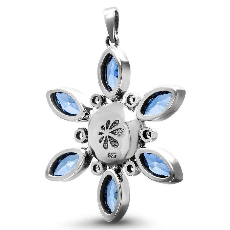 Elsa Necklace - Nelsa00-00-Marahlago Larimar-Renee Taylor Gallery