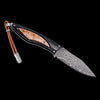 Raven Fixed Blade Burl Knife - F28 BURL-William Henry-Renee Taylor Gallery