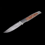 Fixed Blade Burlwood Limited Edition Knife - F35 BURLWOOD-William Henry-Renee Taylor Gallery