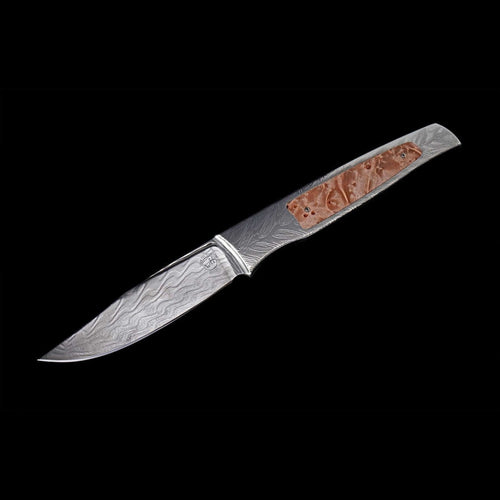 Fixed Blade Burlwood Limited Edition - F35 BURLWOOD-William Henry-Renee Taylor Gallery