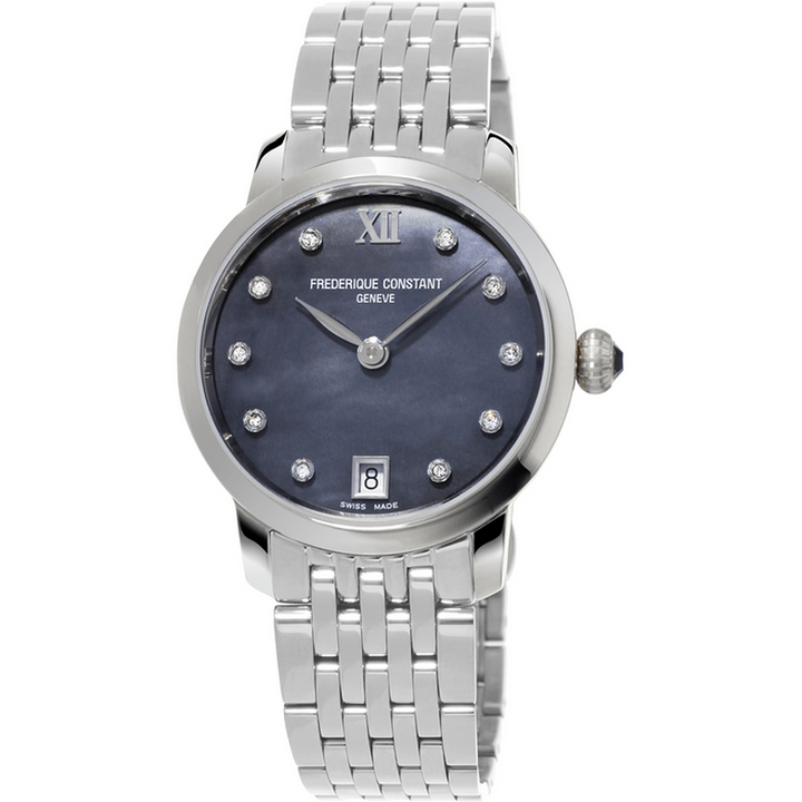 Slimline Ladies Quartz Diamond-Frederique Constant-Renee Taylor Gallery